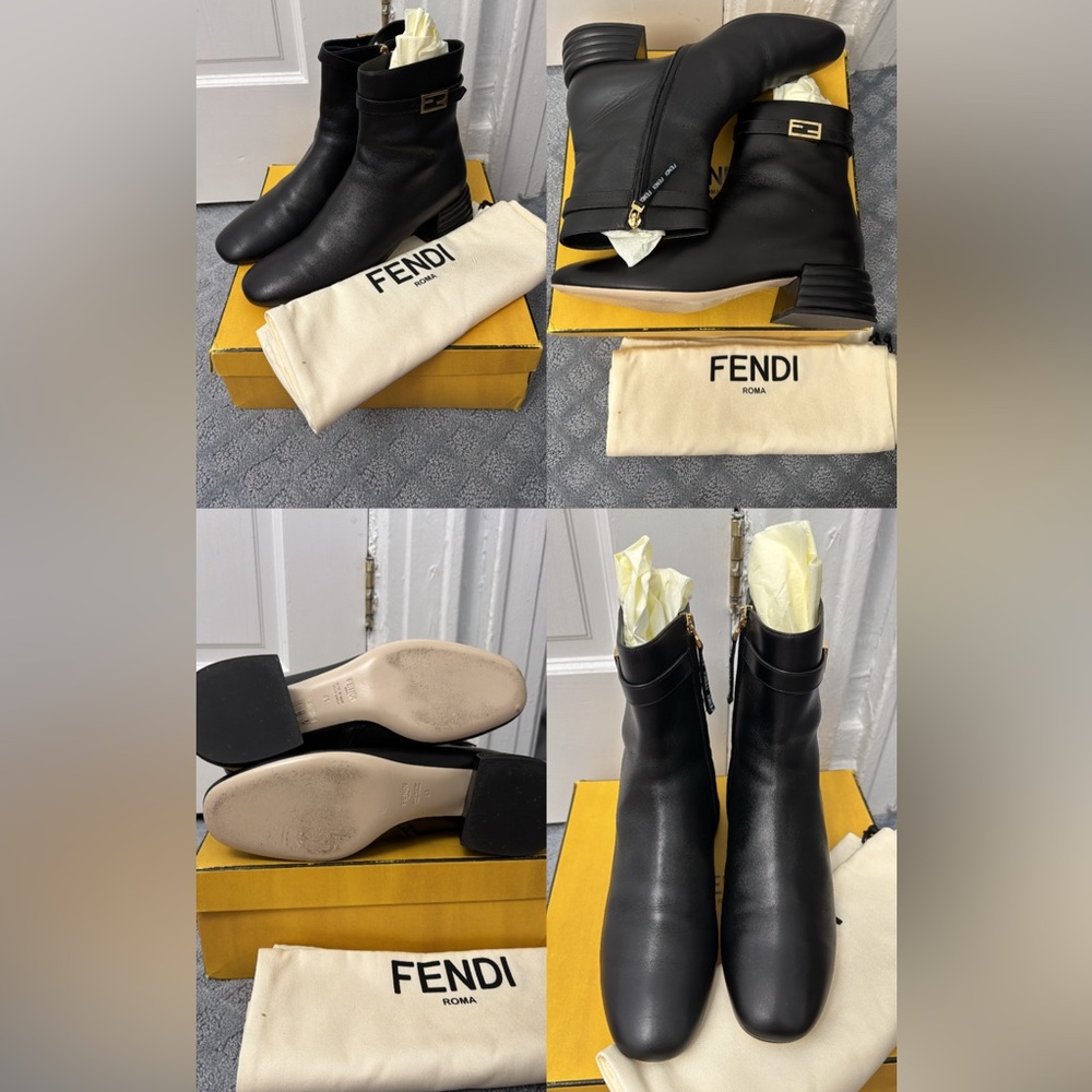 Women’s Leather Fendi Boots